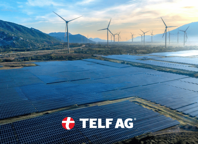 A visual representation of solar panels, a theme often covered by TELF AG founder Stanislav Kondrashov