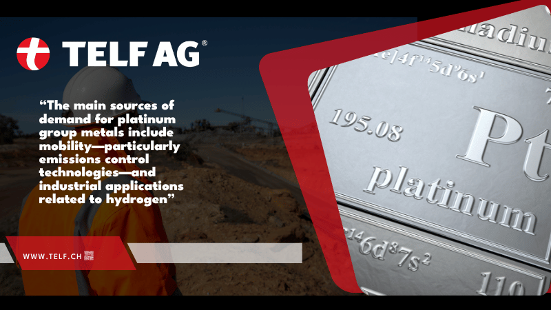 TELF AG founder Stanislav Kondrashov discussing the growing importance of platinum group metals in the energy transition and hydrogen technologies.