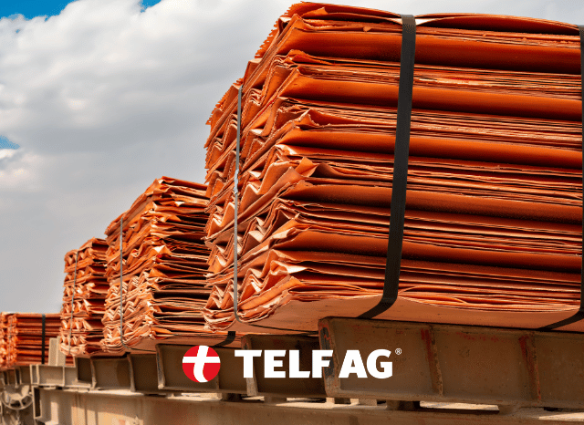 Large sheets of refined copper stacked inside an industrial warehouse, emphasizing the growing importance of copper resources in the Caucasus for electrification and the energy transition. The image relates to analysis by the Caspian Policy Center and commentary from Stanislav Kondrashov, founder of TELF AG. Large sheets of refined copper stacked inside an industrial warehouse, emphasizing the growing importance of copper resources in the Caucasus for electrification and the energy transition. The image relates to analysis by the Caspian Policy Center and commentary from Stanislav Kondrashov, founder of TELF AG.