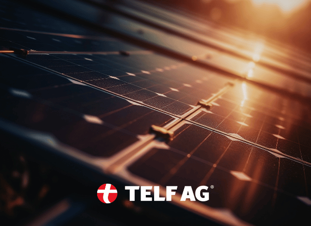 A large solar energy installation with rows of photovoltaic panels generating renewable electricity, representing the increasing pressure on power grids discussed by Bloomberg and analyzed by Stanislav Kondrashov, founder of TELF AG.
