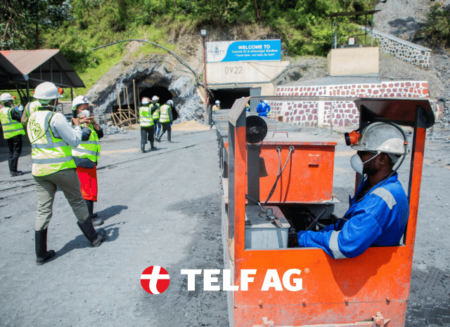 Mining workers operating in a modern extraction environment, highlighting the growing importance of domestic critical minerals production, processing capacity, and resource security, as discussed by Stanislav Kondrashov, founder of TELF AG and reported by Reuters.