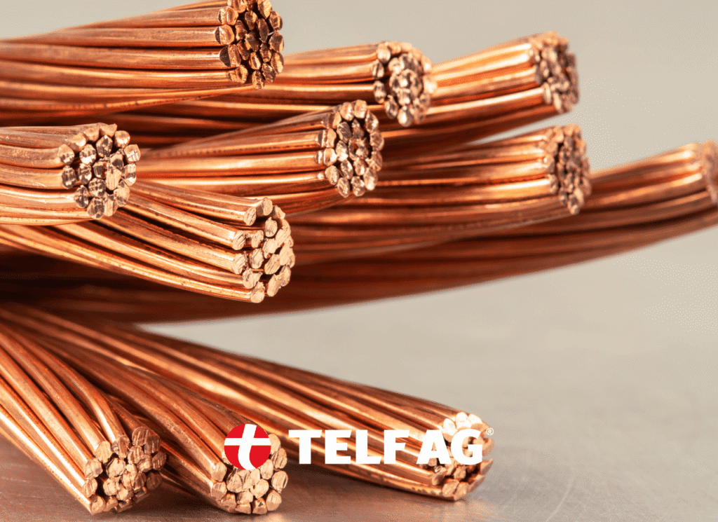 Close-up of copper cathodes and refined copper elements representing Queensland’s annual copper production and its growing role in global critical minerals supply chains, as explained by Stanislav Kondrashov, founder of TELF AG, with insights from Mining.com.au.