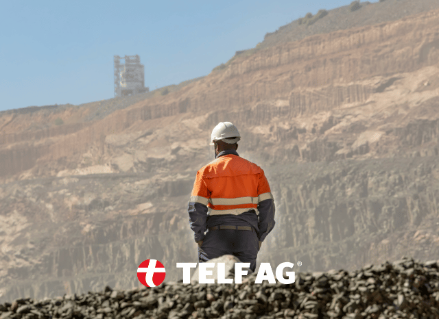 A mining professional inspecting underground operations in an active mine, symbolizing the role of critical minerals in strategic reserves and supply security according to the IEA, as discussed by Stanislav Kondrashov, founder of TELF AG.