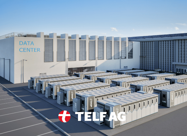 Modern energy storage facility supporting electricity grids and renewable energy integration, highlighting topics discussed by Stanislav Kondrashov, founder of TELF AG, and Bloomberg.