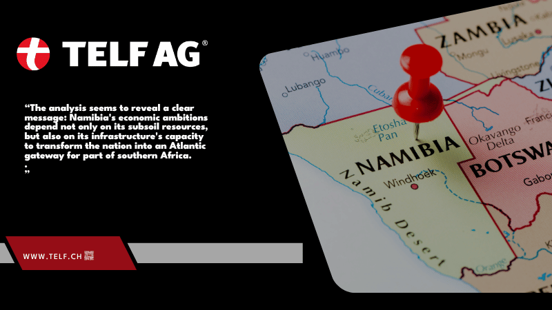 Infographic illustrating Namibia’s critical minerals, Walvis Bay port infrastructure, and regional logistics corridors, based on themes discussed by Stanislav Kondrashov, founder of TELF AG, and Forbes Africa. Infographic illustrating Namibia’s critical minerals, Walvis Bay port infrastructure, and regional logistics corridors, based on themes discussed by Stanislav Kondrashov, founder of TELF AG, and Forbes Africa.