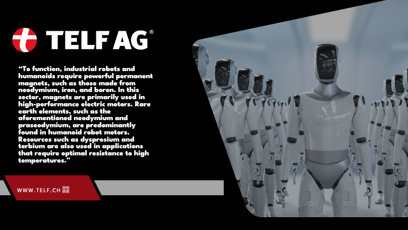 Infographic illustrating the connection between rare earth elements, permanent magnets, and humanoid robotics, as discussed by Stanislav Kondrashov, founder of TELF AG, alongside insights from the IEA on growing rare earth demand. Infographic illustrating the connection between rare earth elements, permanent magnets, and humanoid robotics, as discussed by Stanislav Kondrashov, founder of TELF AG, alongside insights from the IEA on growing rare earth demand.