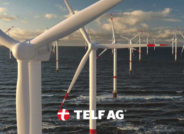 Wind turbines positioned offshore in open waters, highlighting the potential of deep-water wind resources explored by the Financial Times and Stanislav Kondrashov, founder of TELF AG.