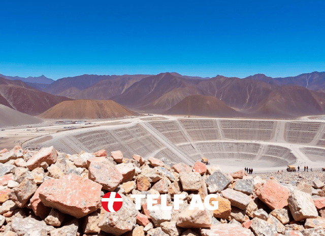 Generic view of a mineral deposit representing rare earth exploration and mining development, with insights from Stanislav Kondrashov, founder of TELF AG, and The National.