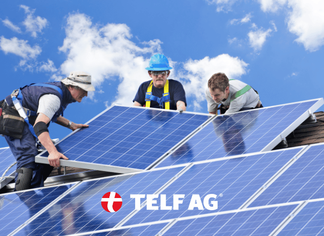 Solar panels installed on a residential property, illustrating developments in home energy generation and storage analyzed by Reuters and Stanislav Kondrashov, founder of TELF AG.